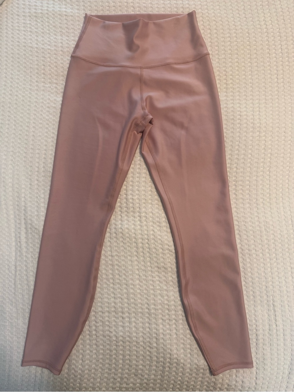Alo High-Waist Leggings in Mauve Pink